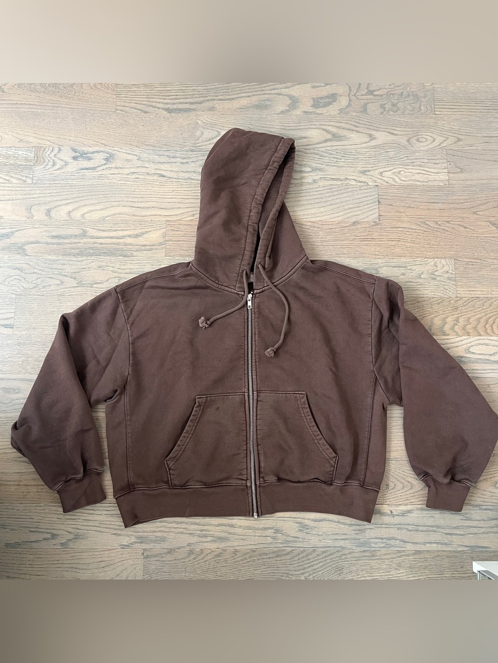 Levi’s brown zip hoodie